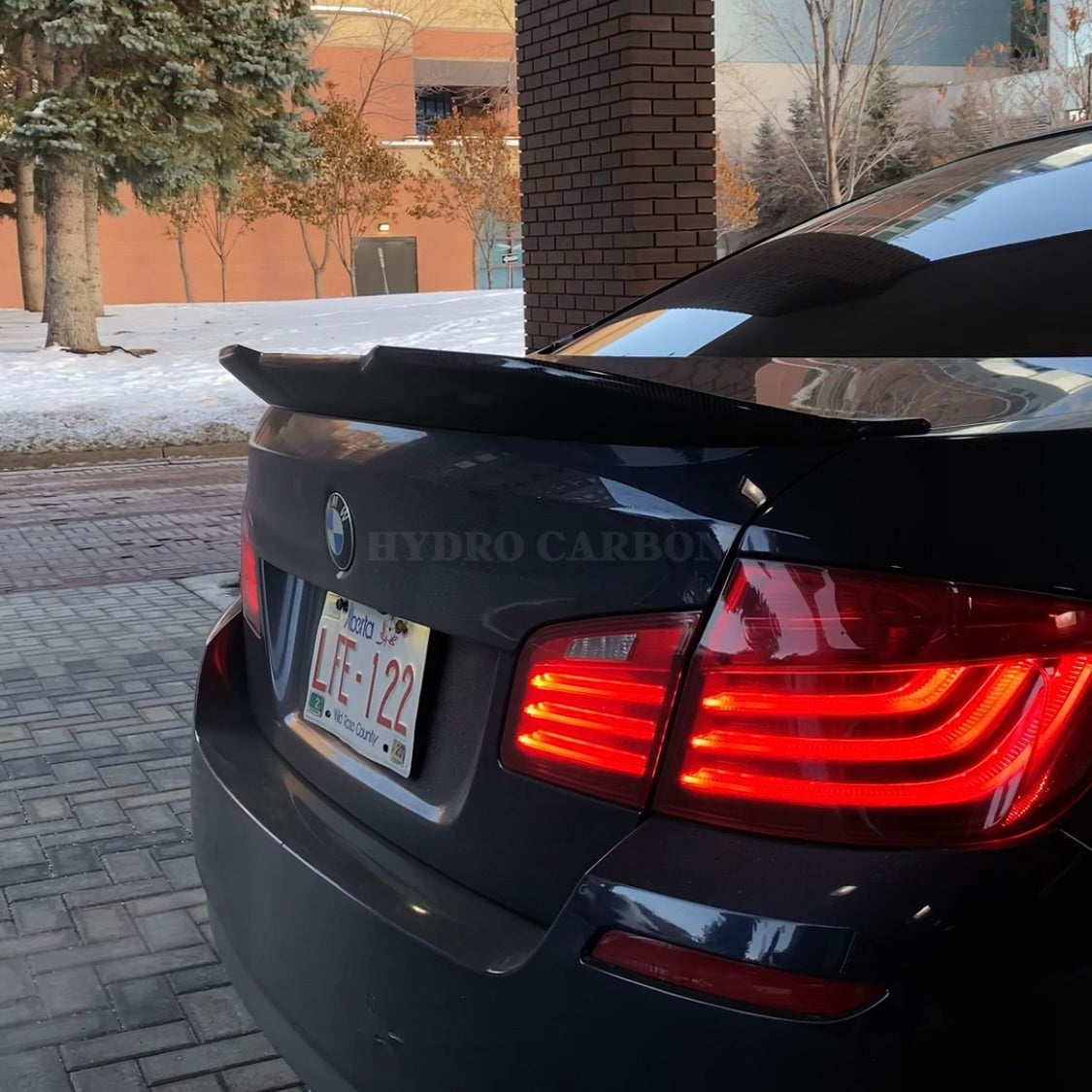 BMW 5 SERIES F10 CARBON FIBER PSM STYLE TRUNK SPOILER