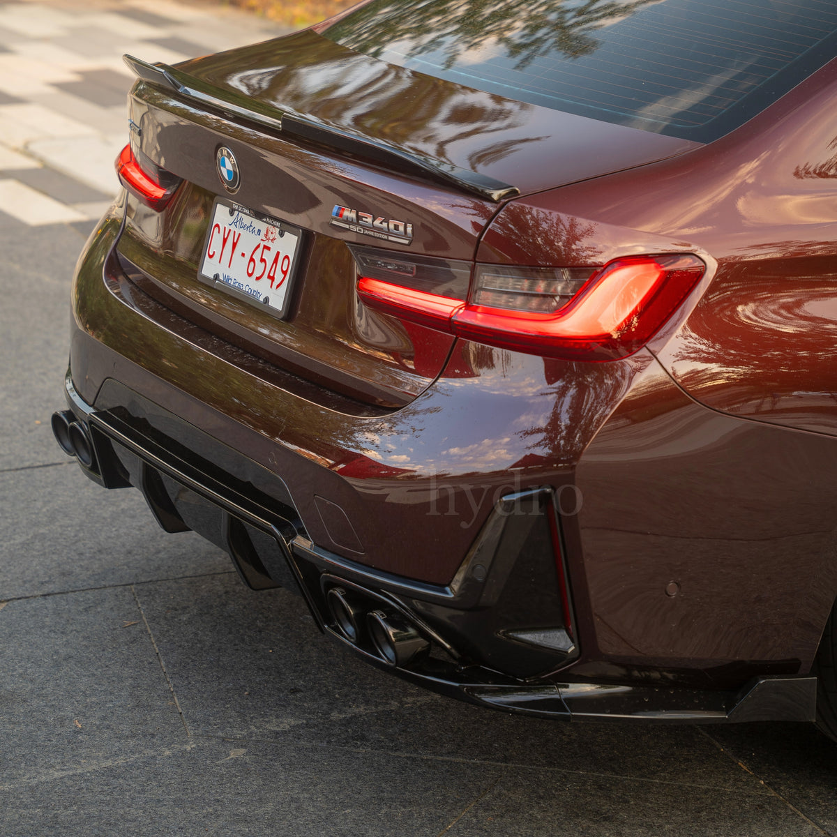 BMW 3 SERIES 2023+ LCI G20 GLOSS BLACK DIFFUSER
